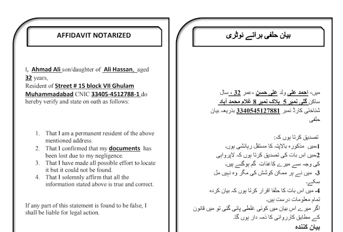 translate sensitive ngo documents english urdu with confidentiality